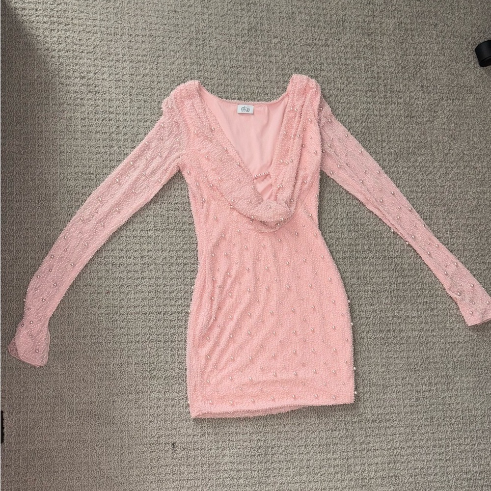 Oh Polly Pink Mini Dress